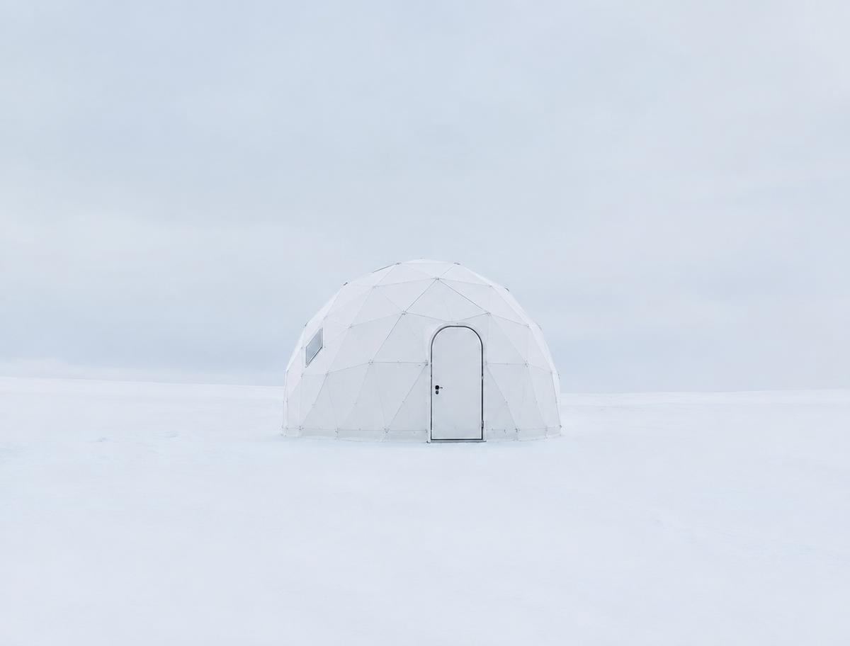 A modular Opal dome structure